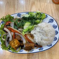 Tofu in black bean   at Quan Little Hanoi in Hanoi