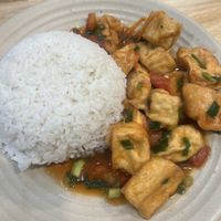 Tomato Tofu   at Quan Little Hanoi in Hanoi