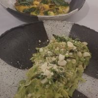 Gnocchi and Tagliatelle  at The Reef House Restaurant in Palm Cove