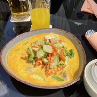 red curry  at Jasmin in Griesheim