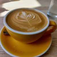 Oat latte at The Avenue  in Brighton