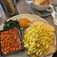 The spinach was excellent    at Dock84 in Sligo