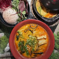 Curry Ramen (28) and Red Light (20)  at Emira in Berlin