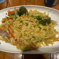 Cabbage bowl has a delicious lemongrass curry sauce   at Sion Farm Distillery in St Croix