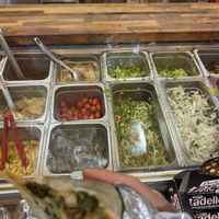 Vegan gyro with spread   at The Kebab Zone in Troy