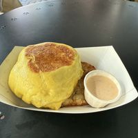 Brekkie bao bun   at BaBa Duck - Pop-Up in Troy