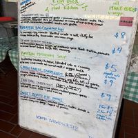 Menu at farmers market  at BaBa Duck - Pop-Up in Troy