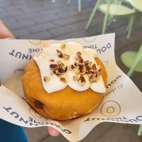 Apple pie cheesecake at Doughnut Time in Berlin