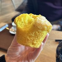vegan lemon muffin (with filling)   at Coffee Fellows - Hilda-Geiringer-Weg in Berlin