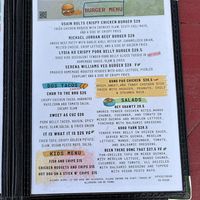 Menu  at Mr & Mrs Glen's Cafe in Glenorchy