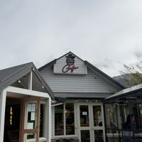 The outside  at Mr & Mrs Glen's Cafe in Glenorchy