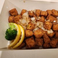 Crispy tofu at Kitchen Master in Frisco