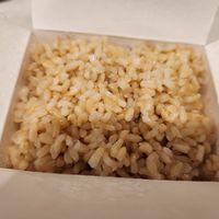 Brown rice at Kitchen Master in Frisco