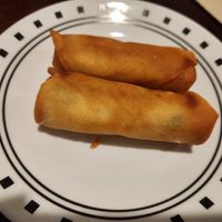 Vegan egg rolls at Kitchen Master in Frisco