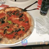 “La végétarienne” sans fromage   at Pizza Costa in Corsica