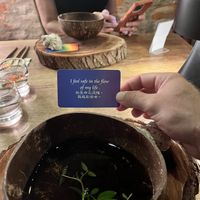 Hand cleanser  at Monsoon  in Taipei