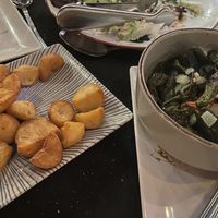 Requested no sauce on potato’s   at Houdini's Attic in Salou