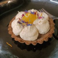 Tartelletta  alla mandorla vegan at L'Angolo PizzOsteria in Vimodrone