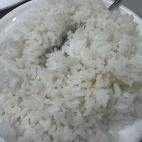 Plain rice   at Oriental City - 东方城中餐馆 in Tirana
