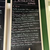 Salad options  at Pasta Imperiale in Rome