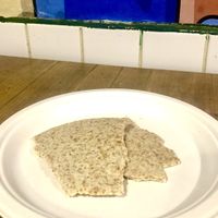 Flatbread  at Pasta Imperiale in Rome