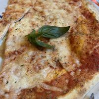 Vegan margarita  at Ristorante Pizzeria Portico in Brissago