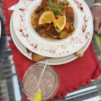 Vegan pasta  at Ocho Artisan Bungalows in Tamarindo