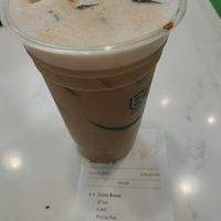 Oat milk pistachio at Tellus Coffee  in Walnut Creek