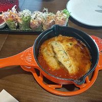 Zuchini Lasagne (quite "meaty") at Original Greens in Central Singapore