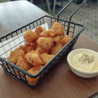 Fried Monkey Head Mushrooms  at Original Greens in Central Singapore