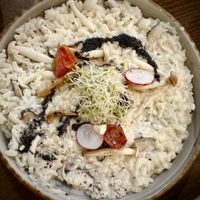 Wild Mushroom Risotto with Truffle Sauce   at Original Greens in Central Singapore