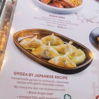 Vegetarian gyozi at Restaurant Victoria Markovo Tepe Mall in Plovdiv