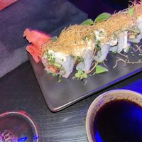 Another vegan sushi roll  at Bar Rouge Amsterdam in Amsterdam