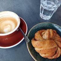 Cardamom roll at Nihe in Tallinn