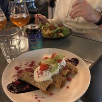 Pancakes  at Nihe in Tallinn