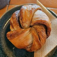 Cinnamon cardamom pastry at Nihe in Tallinn