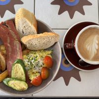 Tofu scramble   at Nihe in Tallinn