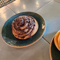 Chocolate swirl at Nihe in Tallinn