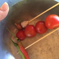 tomato dipping sauce? nomnom  at Tamarind - A Taste of Laos in Luang Prabang