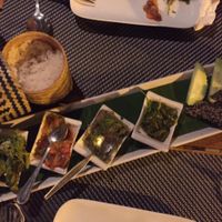 vegetarian tasting platter  at Tamarind - A Taste of Laos in Luang Prabang