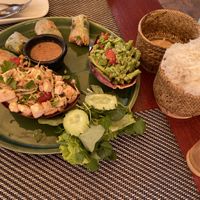 Part of the vegan set menu #Veganuary at Tamarind - A Taste of Laos in Luang Prabang