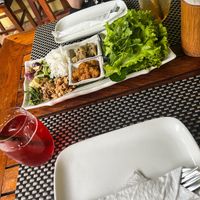 Vegan set - first set  at Tamarind - A Taste of Laos in Luang Prabang
