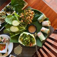 Vegan deliciousness  at Tamarind - A Taste of Laos in Luang Prabang