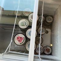 Vegan ice creams   at Omnia Coffee in Zurich