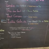 Menu at L'Oeil de Chat in Sherbrooke