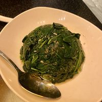 Spinach with garlic  at Din Tai Fung in Torrance