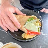 Falafel wrap 🧆   at Early Bites in Athens