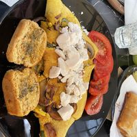 Greek style omelettte #Veganuary at Early Bites in Athens