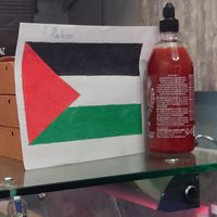 Free Palestine! at Early Bites in Athens