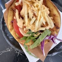 Souvlaki   at Early Bites in Athens